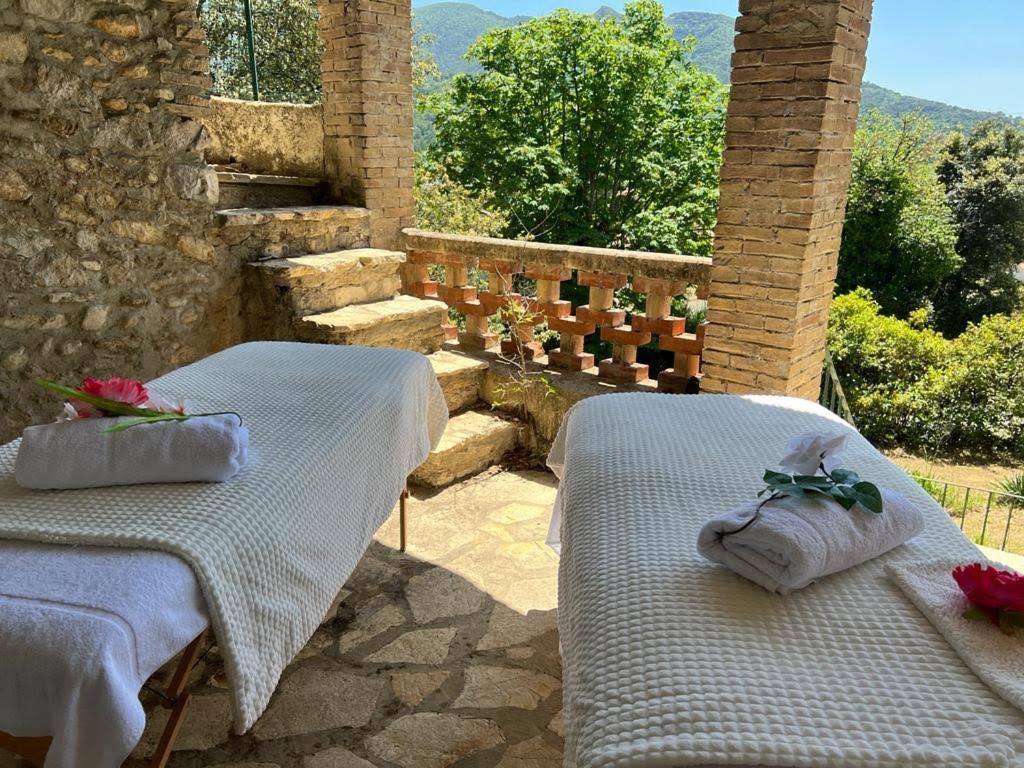 Les Horizons - Spa-Jacuzzi - Massage- Sauna - 4 Saisons - Piscine Chauffee Toute L'Annee - 800M Centre Ville Nyons Buitenkant foto